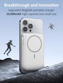 AOBBOW FOR MAGSAFE BATTERY PACK 5 IN 1 PORTABLE CHARGER W17 - WHITE - Like New