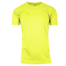 GALAXY BY HARVIC MEN'S SHORT SLEEVE & MUSCLE TEE - SIZE: MEN 2XL - NEON GREEN - Brand New