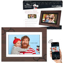 Disney Classic Mickey Mouse Photoshare 10” WiFi Digital Photo Frame - Espresso - Like New