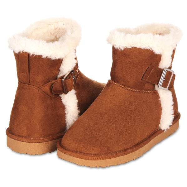 FLOOPI WOMEN MIA CLASSIC MID-CALF CUT BOOT - SIZE: WOMEN 8 - CAMEL - Brand New