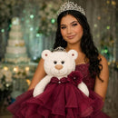 Kinnex Collections by Amanda 20" Quince Anos Quinceanera Last Doll Teddy Bear - Brand New