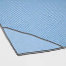 ALL IN MOTION YOGA TOWEL, SPORTS EXERCISE MAT, RECYCLED MATERIAL - BLUE - Brand New