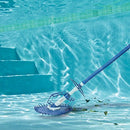 VINGLI Suction Pool Cleaner, Automatic Wall-Climbing Vacuum -Navy Blue - Brand New