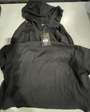 BLUE ICE STRETCHABLE COMFY HOODIE 60% PLOYESTER,40% COTTON,SIZE: MEN 3XL - BLACK - Brand New