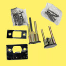 GUA OYH FRONT DOOR HANDLES 2PK - MATTE BLACK - Like New