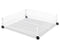 WHITMOR ROLLING WHITE WIRE UNDERBED CART - WHITE WIRE - Brand New