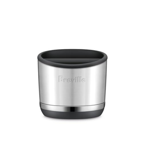 BREVILLE KNOCK BOX 10 - BRUSHED STAINLESS STEEL - Like New