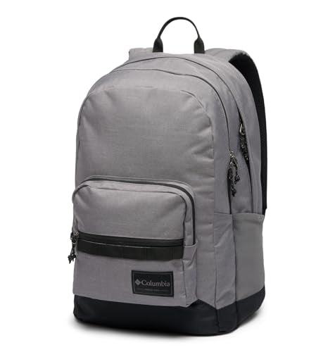 COLUMBIA UNISEX ZIGZAG II 30L BACKPACK, CITY GRAY HEATHER/BLACK, ONE SIZE - GRAY - Brand New