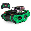 Monster Jam Grave Digger Trax All-Terrain RC Toy Truck 1:15 Scale Green - Brand New