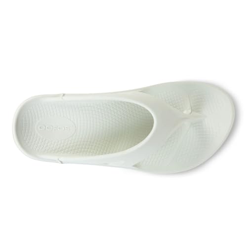 OOFOS UNISEX ORIGINAL THONG SANDAL MEN 10/WOMEN 12 COSMIC GRAY SIZE CHART - Brand New