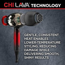 CHI LAVA HAIR DRYER GF833 - RED/BLACK - Like New