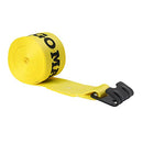 DC Cargo Winch Straps 4" x30' Flatbed Strap Tie-Downs w/Flat Hooks 5,500LB - Brand New