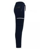 BLUE ICE MEN'S SLIM-FIT CARGO JOGGER PANTS - SIZE: MEN L - NAVY - Brand New