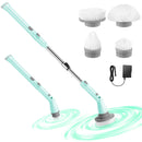 LYSYMO ELECTRIC SPIN SCRUBBER CORDLESS BATHROOM POWER SCRUBBER TEAL - Like New