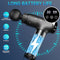 GVBER MASSAGE GUN, MASSAGE GUN DEEP TISSUE, HANDHELD BACK MASSAGER, GREY - Like New