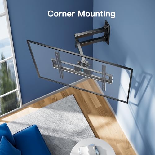 PERLESMITH TV Wall Mount for 26-55 inch TVs up to 70 lbs Full Motion TV Mount - Like New