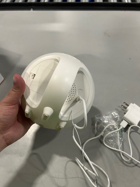 6 COLORS LED DIGITAL ALARM CLOCK WAKE UP LIGHT SMART SNOOZE FUNCTION - MULTI - Like New