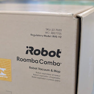 IROBOT ROOMBA COMBO J5 VACUUM MOP IDENTIFIES AVOIDS J517020 – GRAPHITE - Brand New