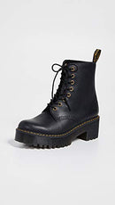 23921001 DR. MARTENS WOMEN'S SHRIVER HI FASHION BOOT BLACK/BWYOMING SIZE 6 - Like New