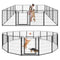 Dog Playpen Outdoor Extra Wide 16 Panels Heavy Duty Dog Fence 40" Height - Like New