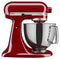 KITCHEN KSM150PSER ARTISAN SERIES 5 QUART TILT-HEAD STAND MIXER - Empire Red Like New