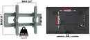 Husky Mounts Tilting Bracket Wall Mount Fits Most 37" - 90" Flat Screens - Like New