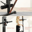 MAIDOMA 1500LB 8 IN 1 WEIGHT BENCH LAT PULLDOWN LEG EXTENSION/CURL FOLDABLE - Like New
