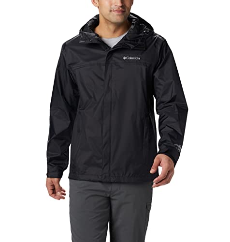 COLUMBIA MEN'S WATERTIGHT II RAIN JACKET SIZE: MEN 2XL - BLACK - Brand New