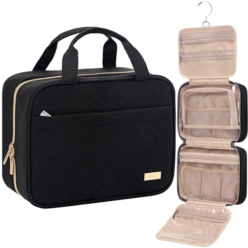NISHEL TRAVEL TOILETRY BAG FOR WOMEN PORTABLE HANGING - SIZE: - Scratch & Dent