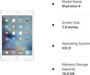Apple iPad Mini 4 16GB WiFi + LTE MK7Y2LL/A - Gold Like New
