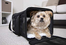 52000 TRUSTYPUP EASY EXPLORER TRAVEL PET CARRIER MEDIUM - BLACK - Like New