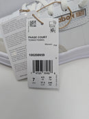 REEBOK PHASE COURT WOMEN'S SNEAKERS - SIZE: WOMEN 7 - WHITE/GRAY/PURPLE - Brand New