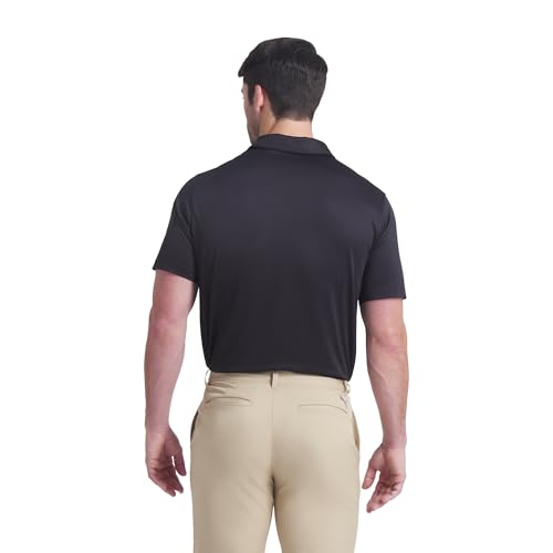 631607 PUMA MEN'S ICON HEATHER POLO 2.0 BLACK HEATHER SIZE L - Brand New
