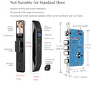 HIFAM 3D Face Recognition Smart Door Lock - Video Lock with Camera - Like New