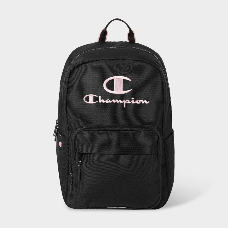 CHAMPION ESTATE BACKPACK - BLACK/PINK - Brand New