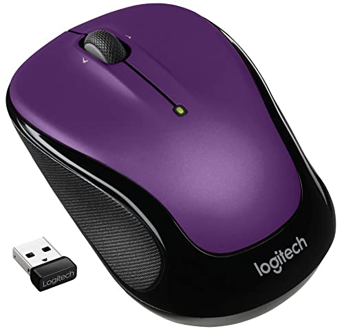 Logitech M325S Wireless Optical Mouse - Blue/Pink - Like New