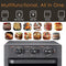 WEESTA Air Fryer Toaster Oven 5 in 1 Multi-Functional Air Fry 19 Quart - GRAY Like New