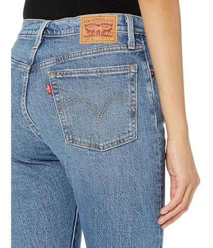 LEVI'S WOMEN'S 501 SKINNY JEANS - SIZE: WOMEN 27X28 - MEDIUM INDIGO WORN IN - Brand New