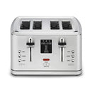 CUISINART 4-SLICE DIGITAL MEMORYSET TOASTER, STAINLESS STEEL - - Scratch & Dent