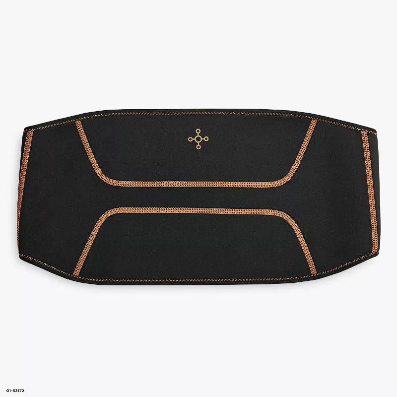 TOMMIE COPPER SPORT COMFORT BACK BRACE - SIZE: S/M - BLACK/COPPER - Like New