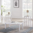 AWQM Faux Marble Coffee Table Set, Occasional Table Set of 3, - Scratch & Dent