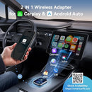 KUKIHO WIRELESS CARPLAY ADAPTER FOR IPHONE CARPLAY COMPATIBLE - BLUE - Like New