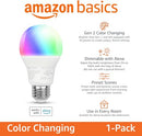 Amazon Basics Smart A19 LED Light Bulb, 9W (60W Equivalent), 800LM - Color White - Brand New