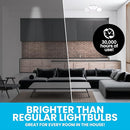 BELL+HOWELL HEX BULB E26 LED GARAGE LIGHT 6 PANEL DEFORMABLE SHOP LIGHT - WHITE - Brand New