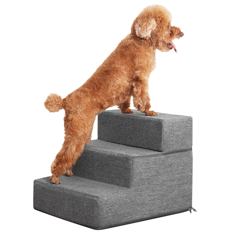 Sted Dog Stairs - High Density Foam Steps for Small Dogs & Cats, Non-Slip - Like New