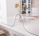 Hewaba 1.5mm Thick Clear Table Cover Protector - 24 x 48 Inch Rectangle - Brand New