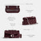 COACH TABBY SHOULDER BAG 20, ONE SIZE - LH/MERLOT - Brand New