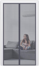 BLUEBALA FIBERGLASS MAGNETIC SCREEN DOOR MESH SIZE 34X82 - GRAY - Like New