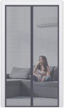 BLUEBALA FIBERGLASS MAGNETIC SCREEN DOOR MESH SIZE 34X82 - GRAY - Brand New