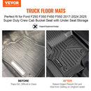 VEVOR AUTOMOTIVE FLOOR MAT SUPER DUTY CREW CAB BUCKET SEAT UNDER STORAGE - BLACK - Like New